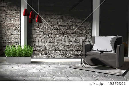 Modern Loft Style Interior Design 49872391