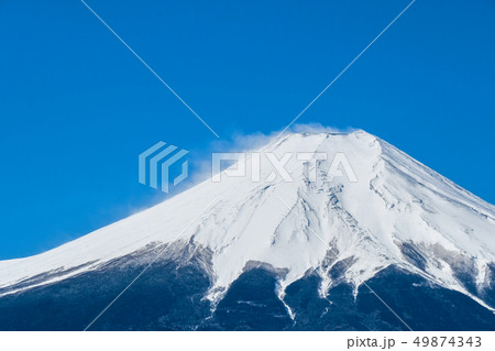 高座山から望む富士山（春） 49874343