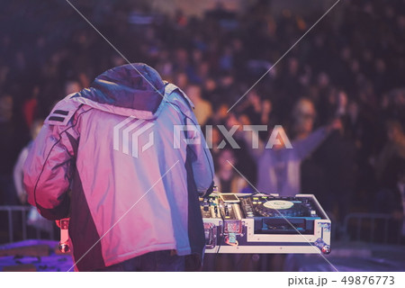 DJ on the Stage DJ on the Stage 49876773