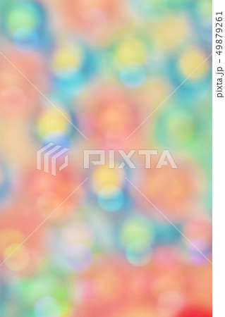 丸ボケ、たまボケ、カラー背景イメージ 丸ボケ、たまボケ、カラー背景イメージ 49879261