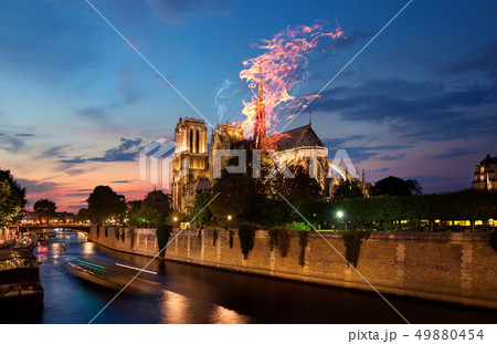 Fire at the Notre Dame Fire at the Notre Dame 49880454