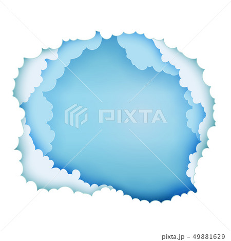 Aerial view paper art 49881629