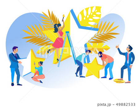 Components Business Success Vector Illustration. 49882533