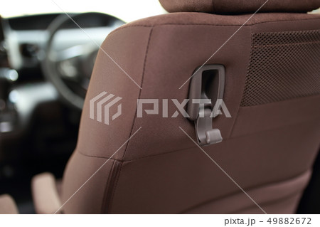 運転席 (ドライブ シート 座席 車内 駐車場 停車 椅子 軽自動車 ライフスタイル マイカー) 49882672
