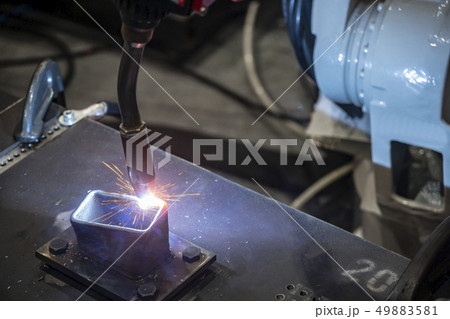 The robotic arm  additive welding . 49883581