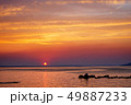 Beautiful Sunset Over Adriatic Sea Near Starigrad Beautiful Sunset Over Adriatic Sea Near Starigrad 49887233