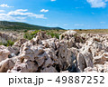Rocks On Coastline Of Adriatic Sea In Dalmatia Rocks On Coastline Of Adriatic Sea In Dalmatia 49887252