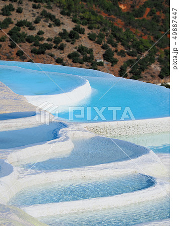 中国雲南省・白水台の石灰棚 / Baishuitai, Yunnan, China 49887447