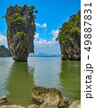 Phang Nga bay, Thailand, iconic scenic island 49887831
