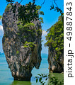 Phang Nga bay, Thailand, iconic scenic island 49887843