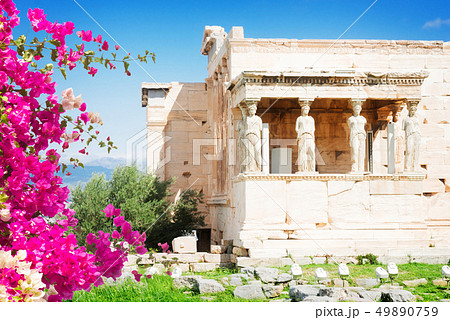 Erechtheion temple in Acropolis of Athens 49890759