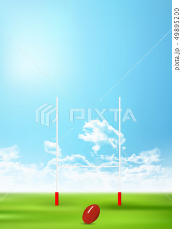 ラグビー ポール スポーツ 背景 ラグビー ポール スポーツ 背景 49895200