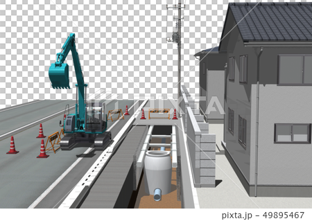 下水工事 マンホール 下水工事 マンホール 49895467