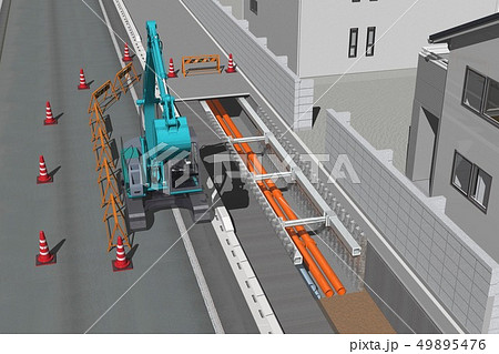 無電柱化工事 49895476