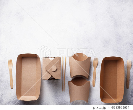 Eco friendly fast food containers 49896604