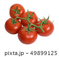 Fresh tomatoes isolated on white 49899125
