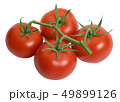 Fresh tomatoes isolated on white 49899126