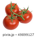 Fresh tomatoes isolated on white 49899127
