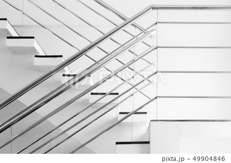 Modern ladder metal background. 49904846