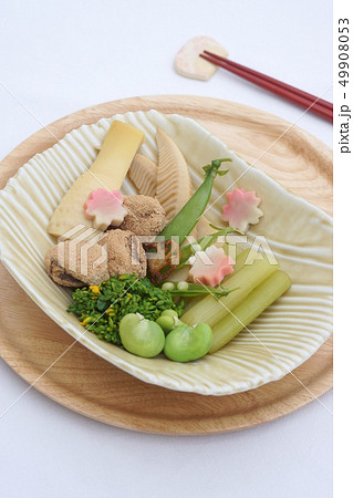 春野菜の炊き合わせ 49908053