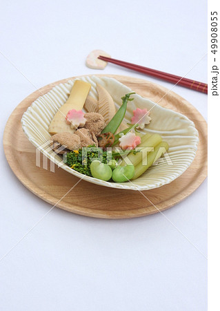春野菜の炊き合わせ 49908055