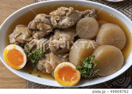 鳥手羽元と大根のすっぱ煮 鳥手羽元と大根のすっぱ煮 49908762