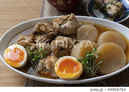 鳥手羽元と大根のすっぱ煮 鳥手羽元と大根のすっぱ煮 49908764