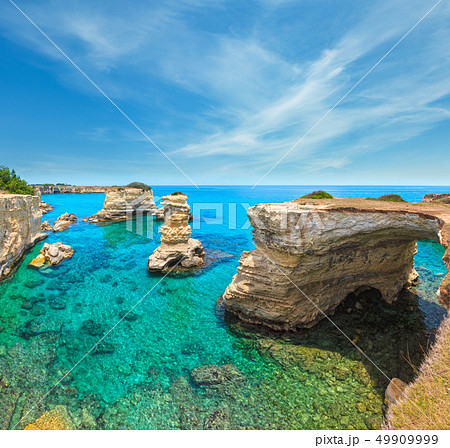 Faraglioni at Torre Sant Andrea, Italy 49909999