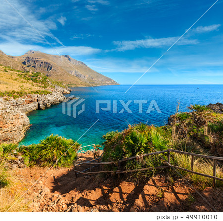 Sea bay in Zingaro Park, Sicily, Italy 49910010