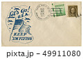 cover with patriotic cachet Let's go U.S.A. 49911080