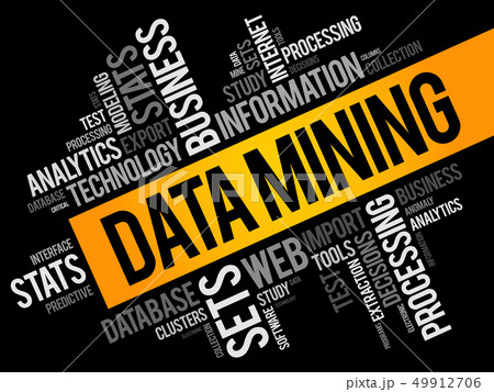 Data Mining word cloud collage 49912706