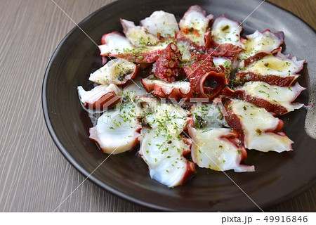 タコのカルパッチョ 49916846