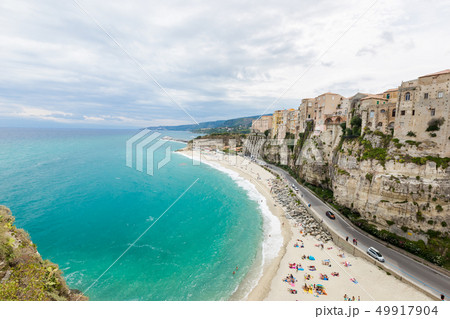 Tropea town and beach Tropea town and beach 49917904