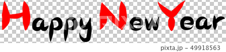 Calligraph Happy New Year 49918563