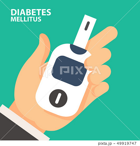 World Diabetes Day - blood sugar test with Glucose 49919747
