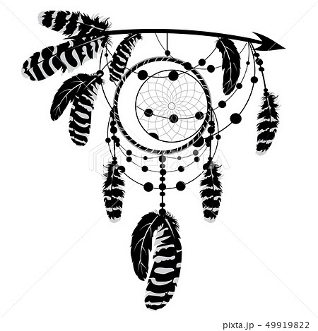 Dream catcher on arrow 49919822