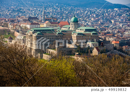 View of the Buda bank of the Budapest city View of the Buda bank of the Budapest city 49919832