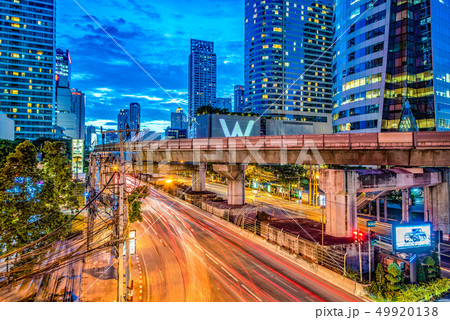 View of city buildings in Sathorn View of city buildings in Sathorn 49920138