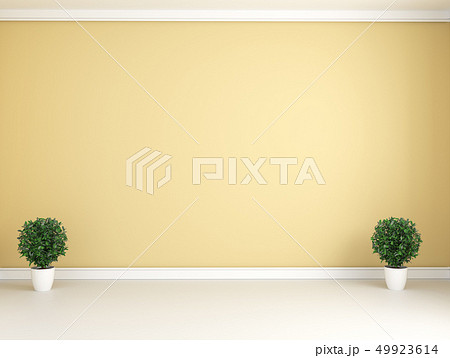Yellow room - Beautiful room, Empty room 49923614