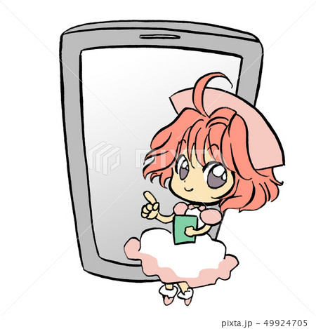 【ナース ピンク】スマホ 【ナース ピンク】スマホ 49924705