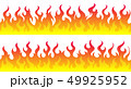Fire flame frame borders 49925952