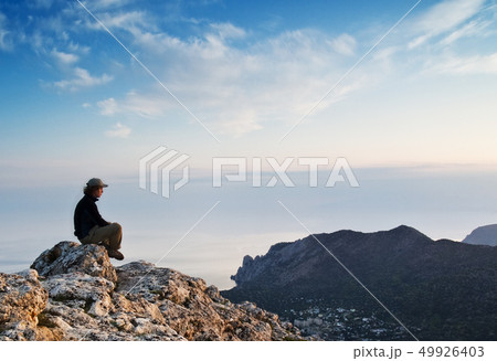 On the top of world 49926403