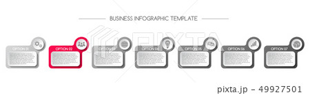 Infograph with business symbols. Vector Infograph with business symbols. Vector 49927501