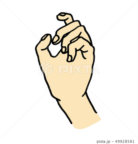 【手、指のイラスト】 49928581