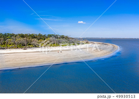 Aerial view Jekyll Island Aerial view Jekyll Island 49930513