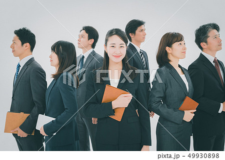 Japanese office workers 49930898