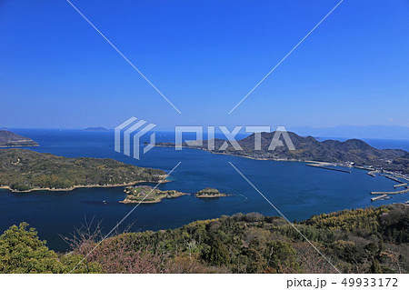 カレイ山から見た能島・鵜島方面 49933172