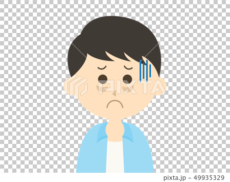 体調不良の人 体調不良の人 49935329
