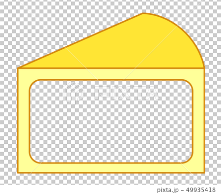 Cheese frame Frame of cheese - Stock Illustration [49935418] - PIXTA