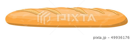 Loaf of wheat bread. Grain bread roll. Loaf of wheat bread. Grain bread roll. 49936176